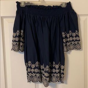 Off the shoulder top